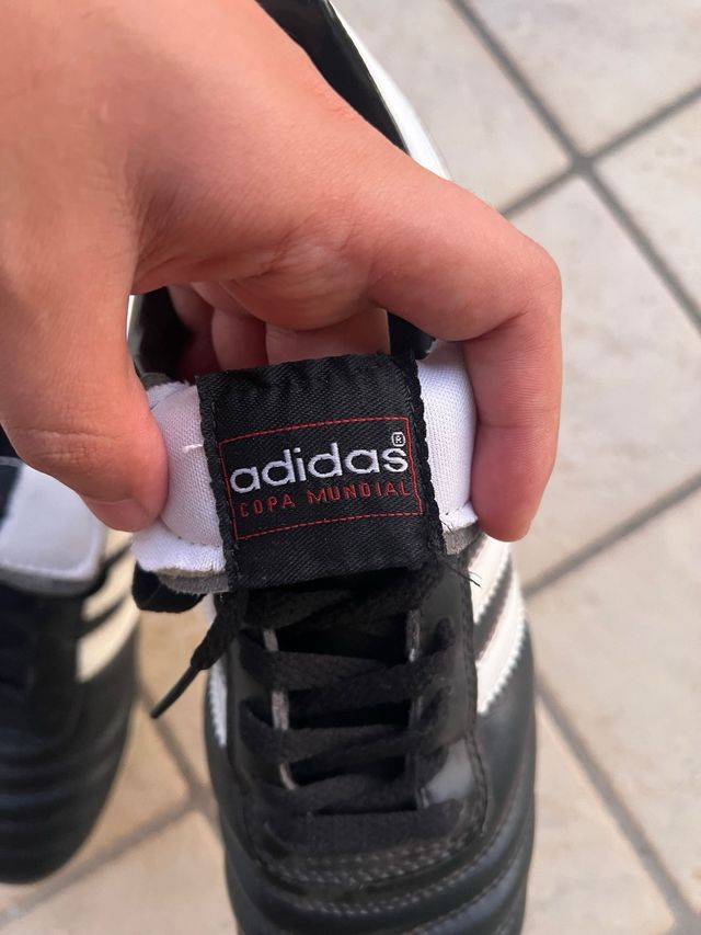 Adidas Copa Mundial Scarpe Calcio Nero Bianco