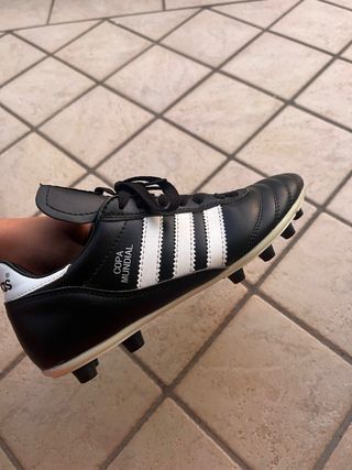 Adidas Copa Mundial Scarpe Calcio Nero Bianco