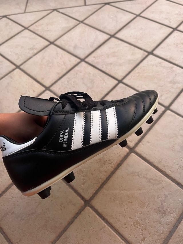 Adidas Copa Mundial Scarpe Calcio Nero Bianco
