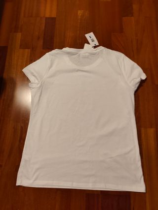 Camiseta Calvin Klein Jeans Blanca Talla XL