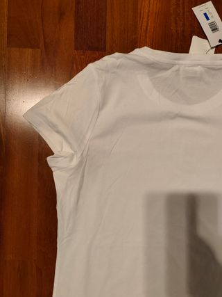 Camiseta Calvin Klein Jeans Blanca Talla XL
