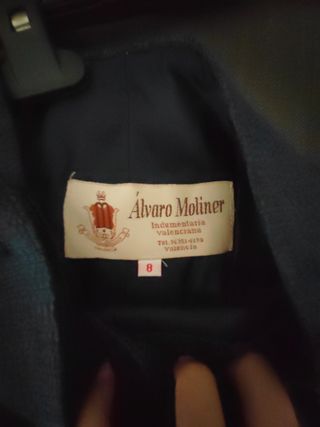 Traje Fallero Niño azul 