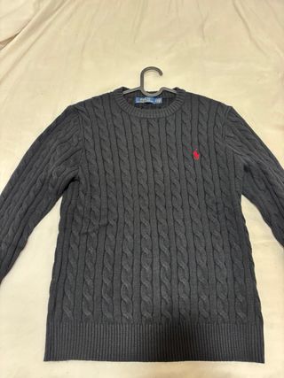Polo Ralph Lauren Jersey Negro Talla S