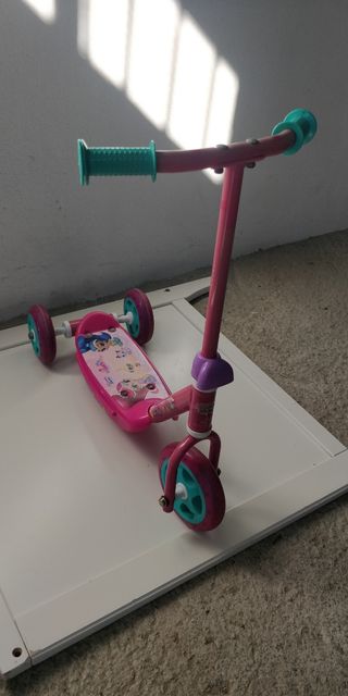 Patinete infantil 3 ruedas Shimmer & Shine