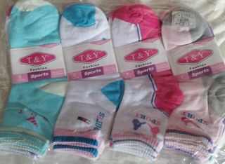 Calcetines T&Y Niña Talla 32-36 (3Pares)