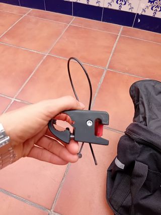 Cesta para bicicleta negra