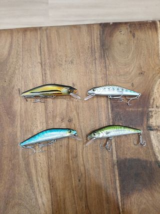 Señuelo pesca spinning 14gr, rockfishing carrete c