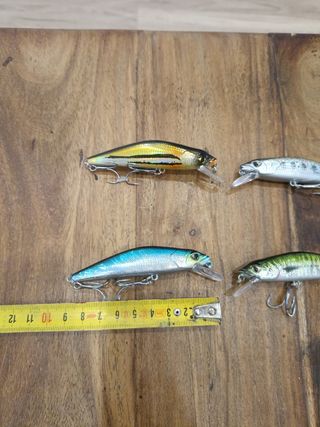 Señuelo pesca spinning 14gr, rockfishing carrete c