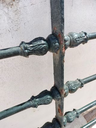 Reja de forja decorativa