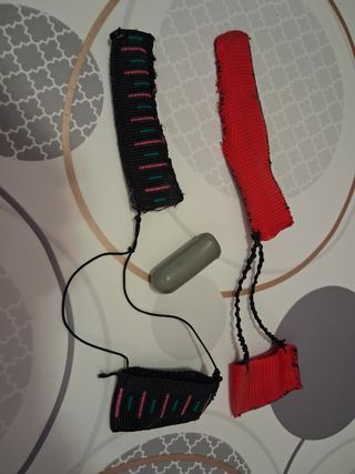 Protezioni vintage per piccozze da alpinismo.