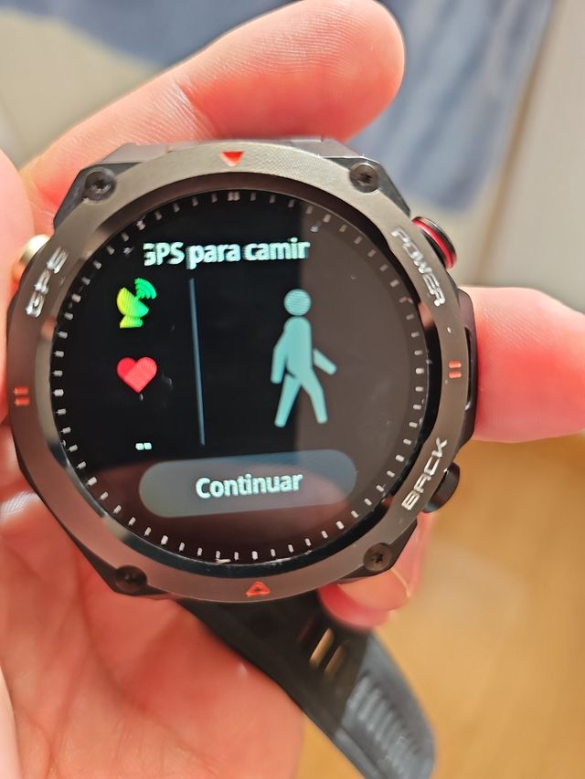 Reloj Inteligente Negro Multicolor