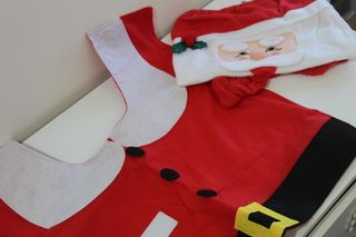 Set bagno Natale Tappetino Toilette