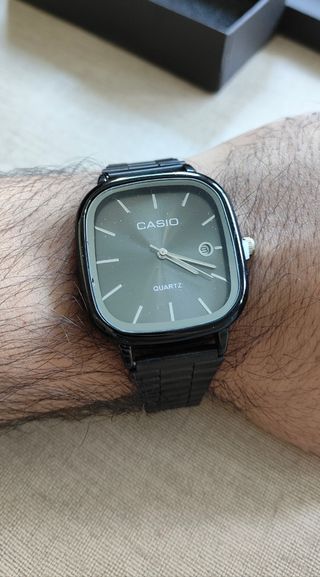 Reloj Casio Negro Cuadrado sin estrenar