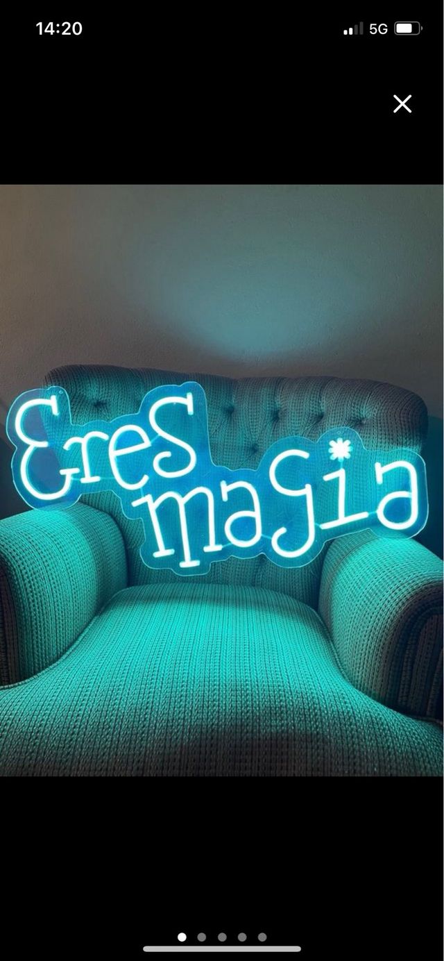 Letrero Neón Eres Magia
