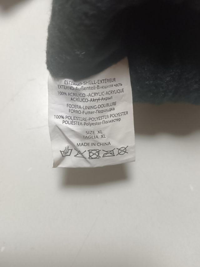 Guanti senza dita donna grigio e bianco