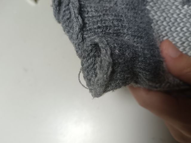 Guanti senza dita donna grigio e bianco