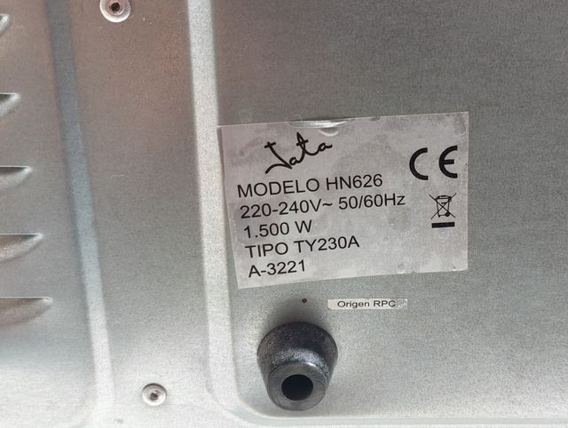 Minihorno Jata 26L 1500W