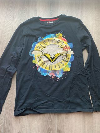 Camiseta Desigual Manga Larga Talla M