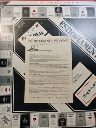 Juego de mesa Estrictamente Personal