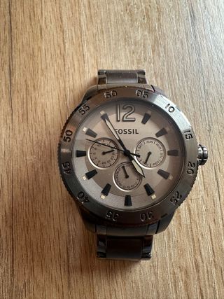 Reloj Fossil Hombre Cronógrafo Gris/Plata
