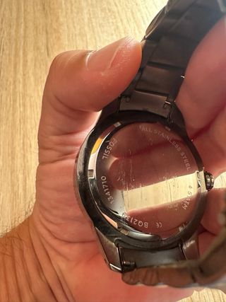Reloj Fossil Hombre Cronógrafo Gris/Plata