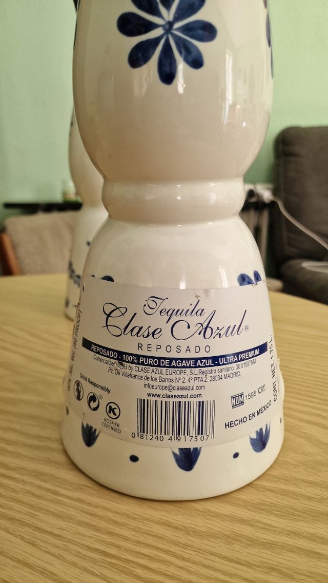 Botellas Tequila Clase Azul Reposado