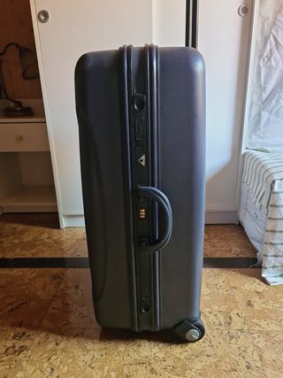 Maleta Dustin azul con 2 ruedas traseras