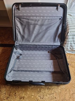 Maleta Dustin azul con 2 ruedas traseras