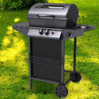 Barbecue a Gas e Pietra Lavica 2 Fuochi Bruciatori