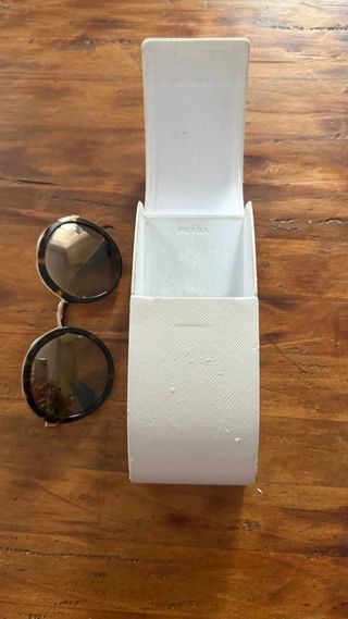 Gafas de sol redondas tortuga