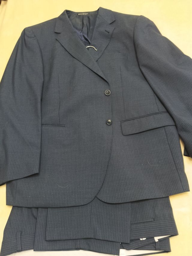 Traje Cortefiel Marrón/Gris