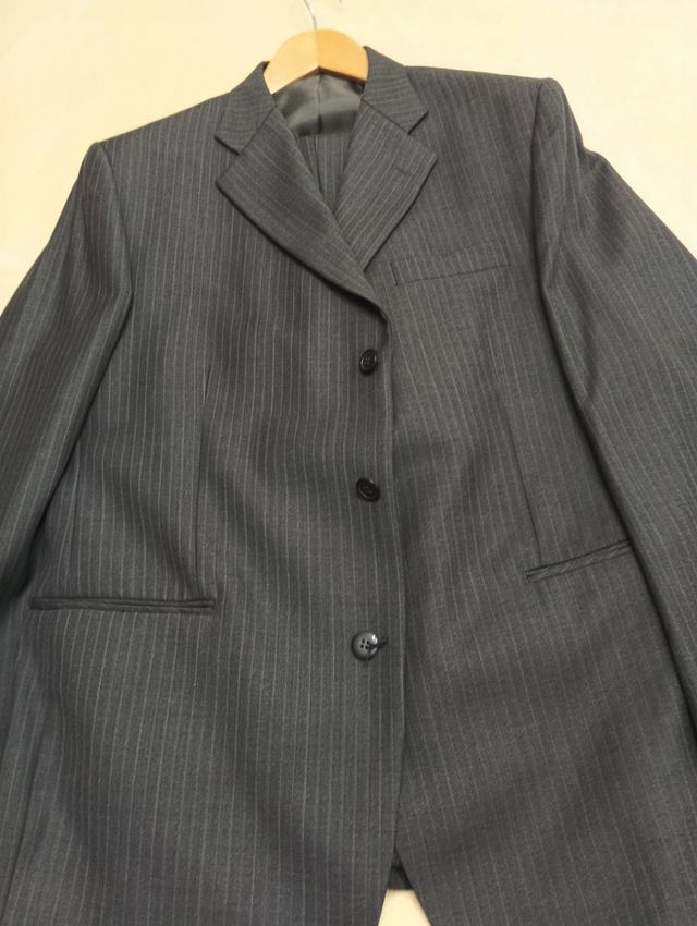 Traje Cortefiel Marrón/Gris