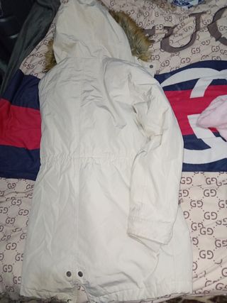 Abrigo mujer Pimkie beige talla S