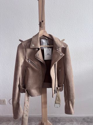 Chaqueta Pull&Bear Beige Talla M Sin Estrenar