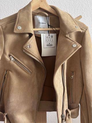 Chaqueta Pull&Bear Beige Talla M Sin Estrenar