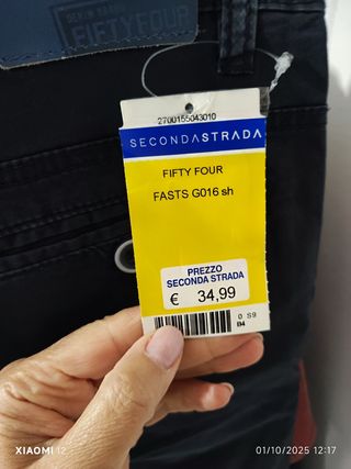 Pantaloni ragazzo 13 anni blu