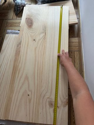 Estanterías de madera pino varios tamaños