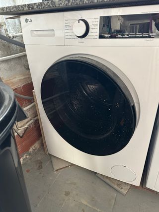 Lavadora LG Blanca