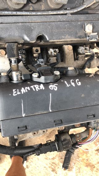 MOTOR HYUNDA ELANTRA 1.6 107 cv GASOLINA 2005