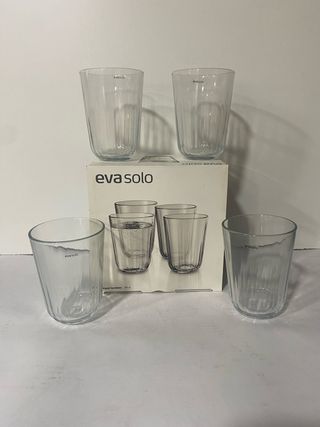 Set di 4 bicchieri Facet Eva Solo 34cl
