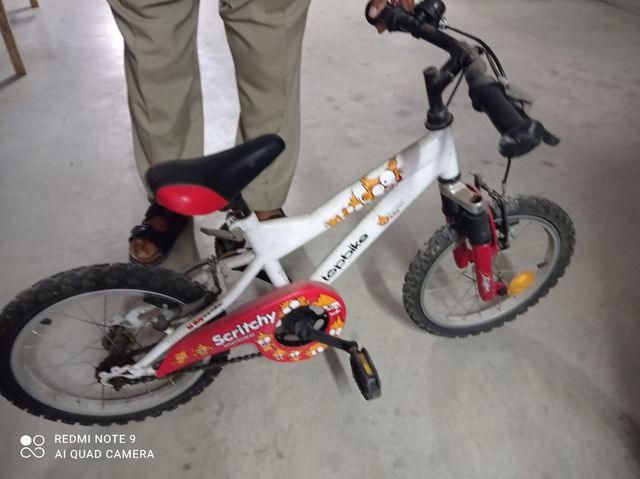 Bicicleta infantil Topbike y bicicleta grande amar