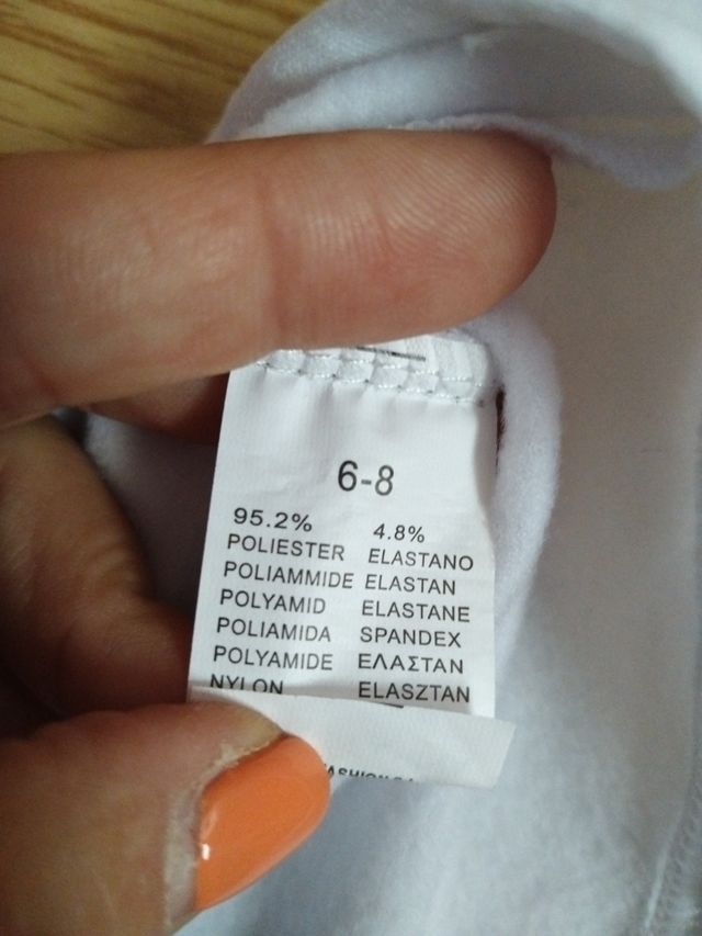 Camiseta interior térmica blanca