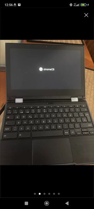 Portátil 2 en 1 Negro/Gris