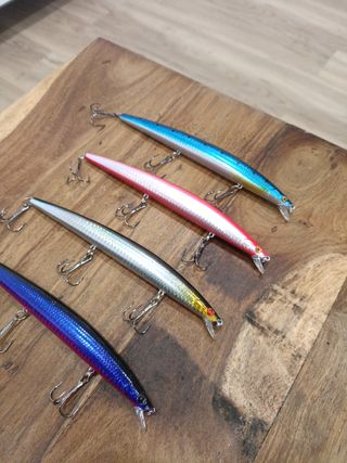 Señuelo pesca, 22grmuestras spinning