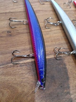 Señuelo pesca, 22grmuestras spinning