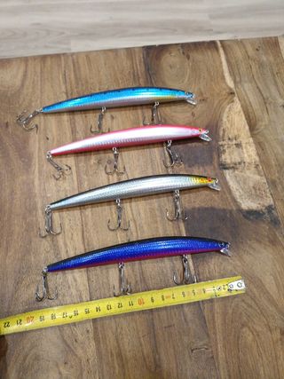 Señuelo pesca, 22grmuestras spinning