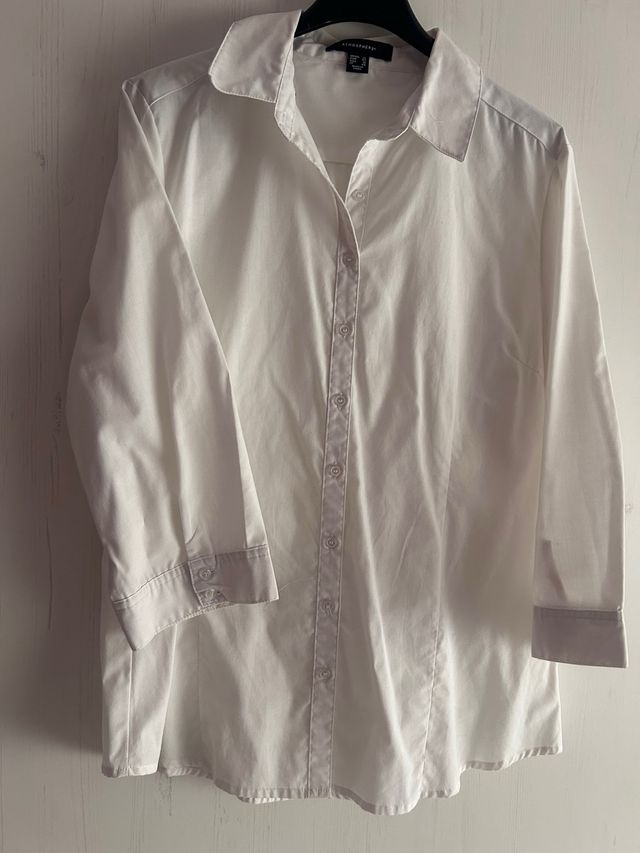 Camisa blanca Atmosphere mujer