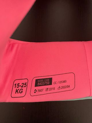 Chaleco flotador Nabaiji 15-25kg