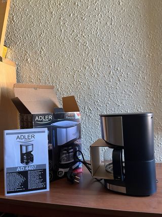 Cafetera Adler AD 4407 0.7L 550W