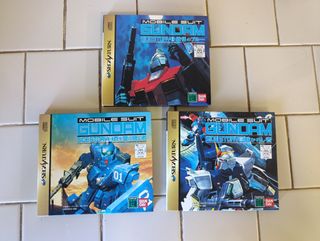 Gundam Side Story Trilogy Sega Saturn Giapponese